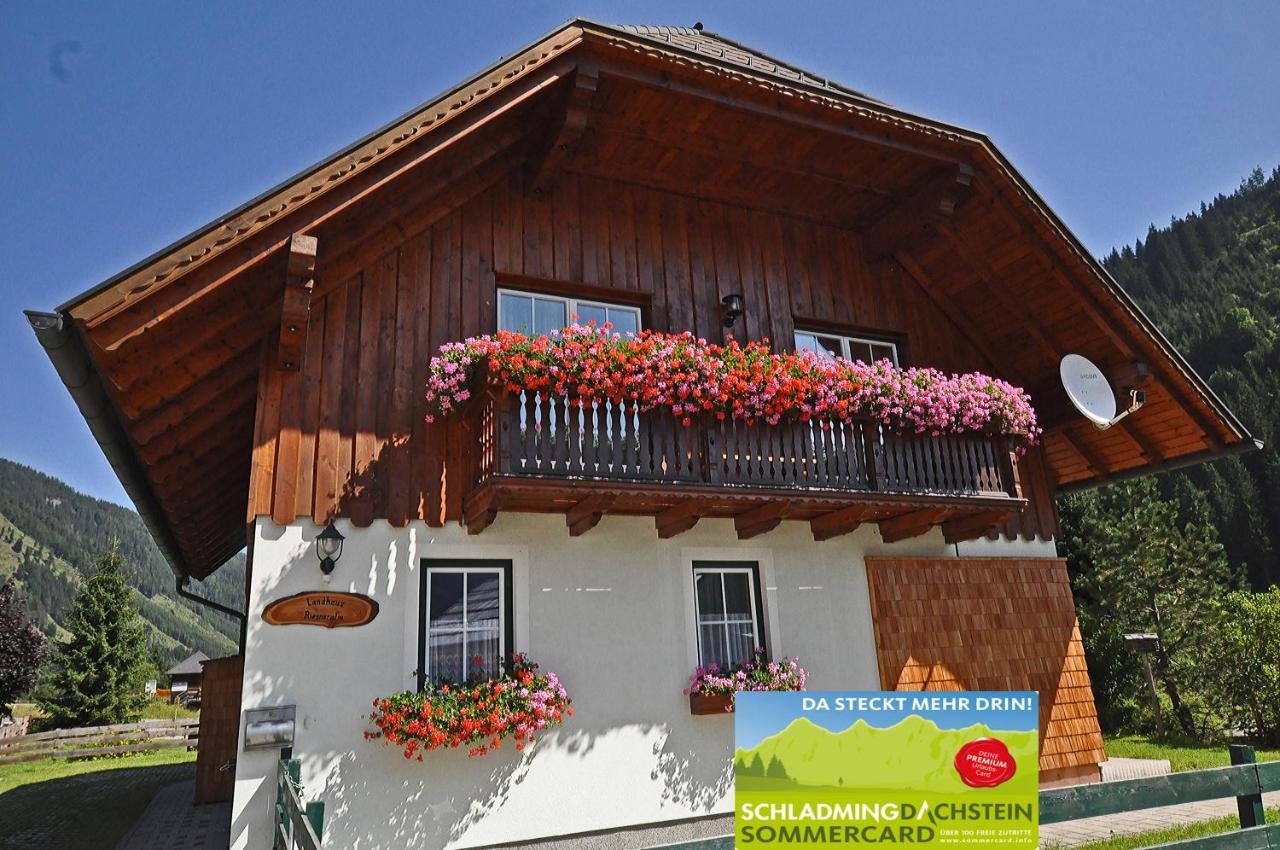 Landhaus Riesneralm Donnersbachwald Exterior foto